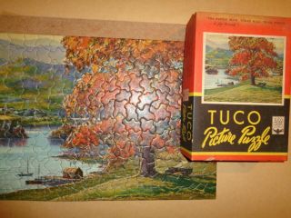 Vintage Tuco Jigsaw Puzzle From The Hills On High 200 C Ivar Gilbert Artist