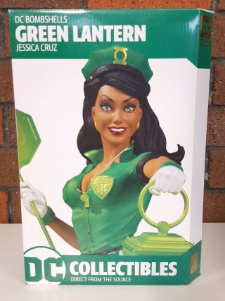 Dc Comics Bombshells Green Lantern Jessica Cruz Statue Limited Edition 0046/5000