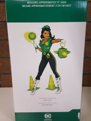 DC Comics Bombshells Green Lantern Jessica Cruz Statue Limited Edition 0046/5000 5