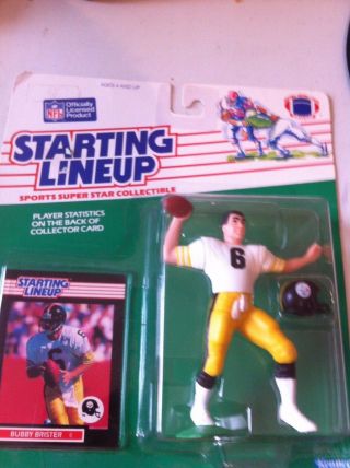 1989 Starting Line - Up,  Bubby Brister,  Pittsburgh Steelers