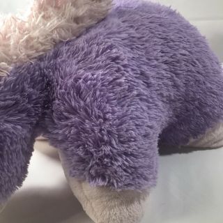 Pillow Pets Unicorn Purple And Pink Plush Small 18 X 20” 3