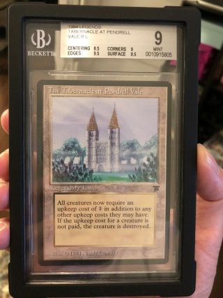 Mtg Tabernacle At Pendrell Vale Legends Bgs Graded 9