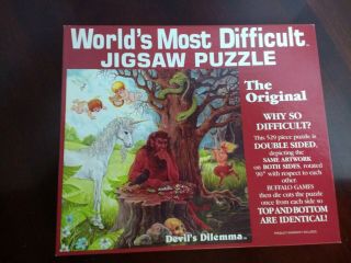 Worlds Most Difficult Jigsaw Puzzle.  Devil 