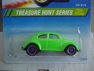 Hot Wheels 1995 Treasure Hunt 5 VW Bug 3