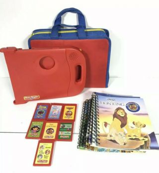 Disney Story Reader System Kids Book Reader Educational With 13 Books And Case