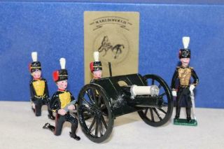 Marlborough Military Models - Rha Royal Horse Artillery Cannon And Crew Mf45