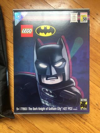 2019 Sdcc Lego Batman Gotham Dark Knight Set Global