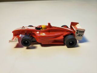 Ho Slot Car Afx Tomy Mega G Formula 1 Indy Car Team Core 3 Red Rare