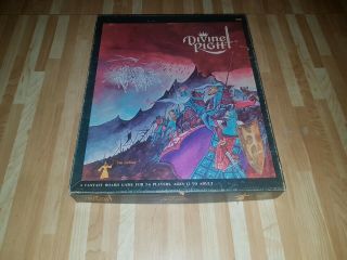 Divine Right - Tsr Games 1008 Fantasy Board Game - Rpg Complete - 1979