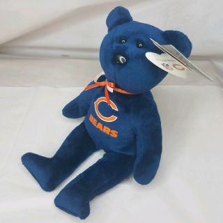 TY Beanie Baby Chicago Bears with Tags Polyester Pellets 3