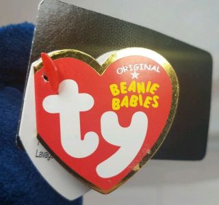TY Beanie Baby Chicago Bears with Tags Polyester Pellets 4