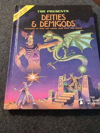 Deities & Demigods 144 Pages Advanced Dungeons And Dragons