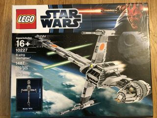 Lego Star Wars - Ucs B - Wing Starfighter 10227 - &
