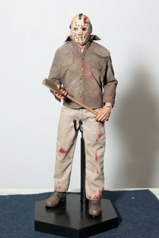 1/6 Scale Sideshow Custom Jason Voorhees Pt 3 Friday The 13 Ones Customs Figure