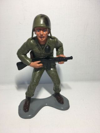 1960’s Marx 6 Inch Combat Soldier WWII 2
