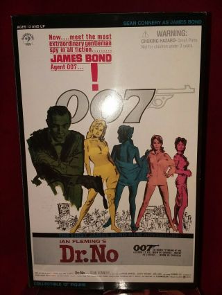 Sideshow James Bond 007 Dr.  No Sean Connery 12 Inch Figure