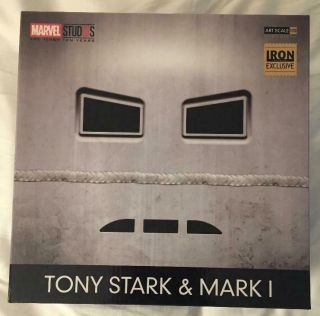 Sdcc 2019 Sideshow Collectibles Iron Studios Tony Stark & Iron Man Mark I Statue