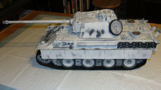 21st Century Toys / Ultimates Soldier 1:18 Panther Tank Pro - Built " Custom "