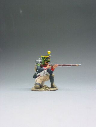 King & Country Na20 Napoleonic French Voltigeur Kneeling Firing