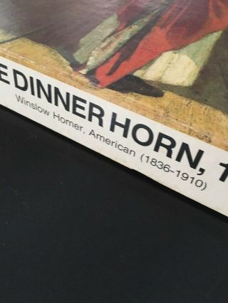 Winslow Homer : The Dinner Horn 500 Piece Jigsaw Puzzle 4