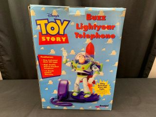 Disney Toy Story " Buzz Lightyear " Telephone By Brooktel