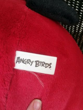 Giant Jumbo Big Red Angry Birds Stuffed Plush Pillow No Sound 7