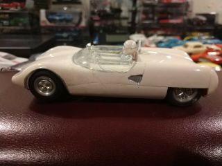 Vintage 1960s 1/24 Scale Slot Car Revell Lotus 23 White