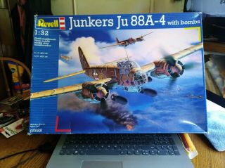 Revell 1/32 Junkers Ju - 88 A - 4 With Bombs