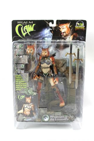 Realm Of The Claw Zynda Warrior Cat Action Figure Stan Winston Creatures 2001
