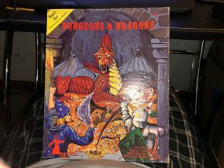 Dungeons And Dragons Basic Set 1001 Tsr Gary Gygax