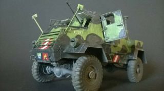Built 1/35 Scale British & Commonwealth Otter Light Reconnaissance Armored Car