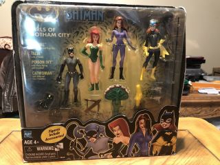 Hasbro 2003 Batman Girls Of Gotham City Set Of 4 Action Figures