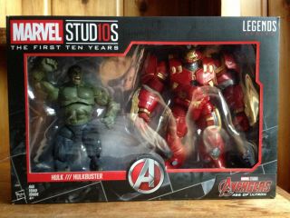 Marvel Legends Studios First Ten (10) Years Avengers Hulk & Hulkbuster Misb