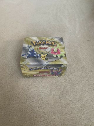 Pokemon Neo Genesis Unlimited Booster Box 36 Packs WOTC 2