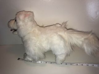 Katy Co White Samoyed American Eskimo Spitz Jointed Plush Dog Stuffed 4