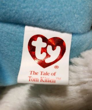 TY BEANIES ☆ THE TALE OF TOM KITTEN ☆ UK EXCLUSIVE ☆ BEATRIX POTTER ☆ 2006 MWMTS 5
