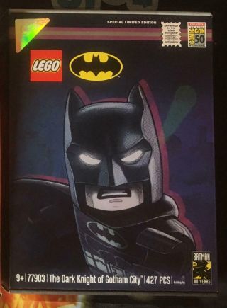 Sdcc 2019 Lego Dc Batman The Dark Knight Of Gotham City Set 77903 In - Hand
