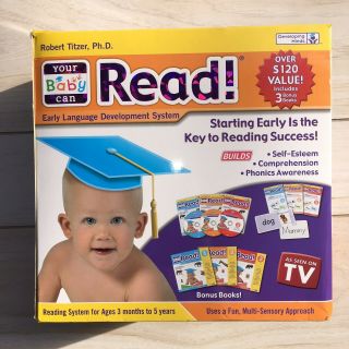 Your Baby Can Read Complete 3 Volume Set Early Language Development System 1 - 3