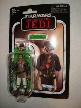 Star Wars 3 3/4 Inch Vintage Vc 144 Retuen Jedi Lando Calrissian Skiff Guard