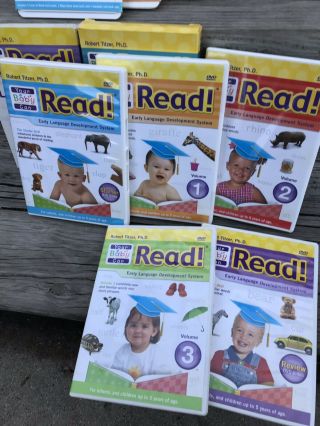Your Baby Can Read Early Language Dev System Complete Set Dr Titzer 2008 DVDs 4