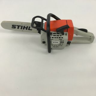 ✅ Stihl Toy Chainsaw 15 " Long Sound Missing Cover 2.  A5