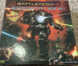 Battletech Introductory Box Set (oop 2014 2nd Edition) Catalyst Game Labs 3500b