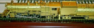 Sunset Ho Brass O - 1 Great Northern 2 - 8 - 2 Loco And Tender In Exc Cond.  In Ob