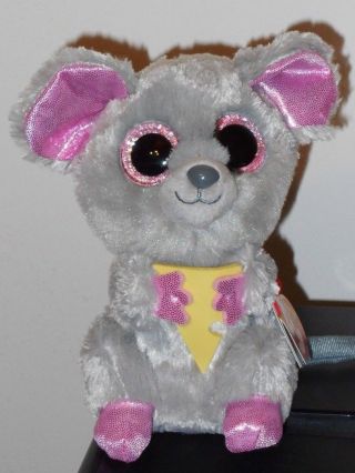 Ty Beanie Boo Squeaker The Mouse (6 Inch) Mwmt