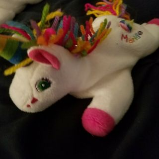 Vtg Lisa Frank Lollipop Markie beanies Unicorn Horse Pony Rainbow 3