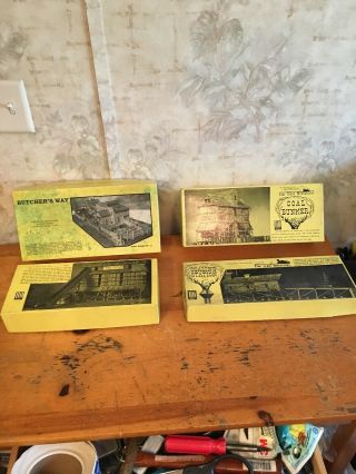 4 Ho Fine Scale Miniatures Kit 11 60 100 75 Butchers Way Jacobs Fuel 2 Other