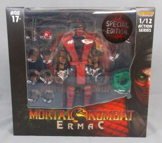 Mortal Kombat Ermac Special Edition Bloody 1/12th Figure Storm Collectibles
