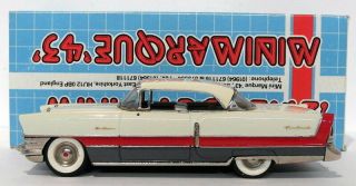 Minimarque 43 1/43 Scale Us7c - 1955 Packard Caribbean - Ivory/red/grey