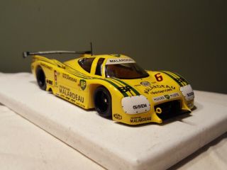SLOT IT SICA08A LANCIA LC2 LE MANS 1984 6 1/32 SLOT CAR IN DISPLAY 2