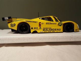 SLOT IT SICA08A LANCIA LC2 LE MANS 1984 6 1/32 SLOT CAR IN DISPLAY 6